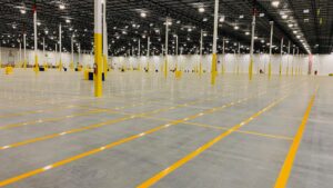 Doraville GA warehouse floor striping 